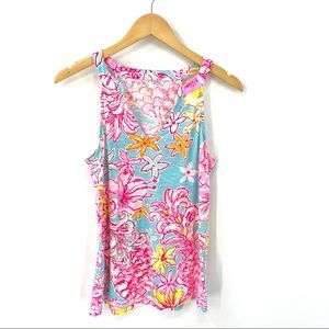 Lilly Pulitzer Araya Tank Breakwater Size M